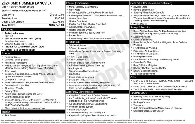Used 2024 GMC Hummer EV 3X AWD/4WD image 2
