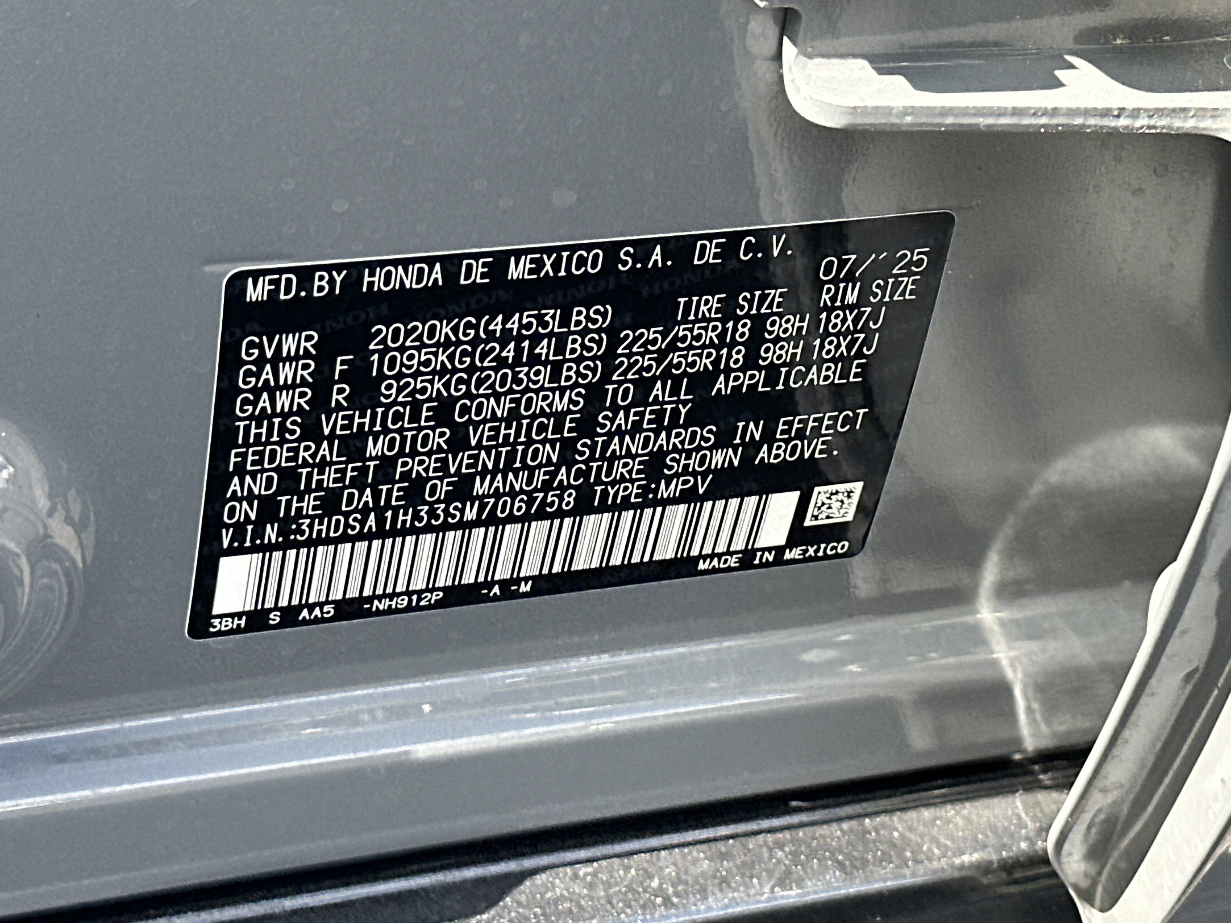 Certified 2025 Acura ADX FWD image 37
