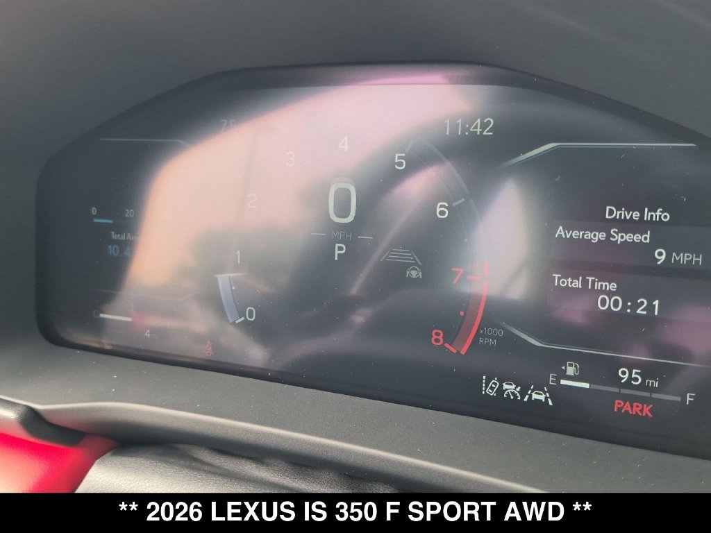 New 2026 Lexus IS 350 F Sport w/ Technology Package AWD/4WD image 11