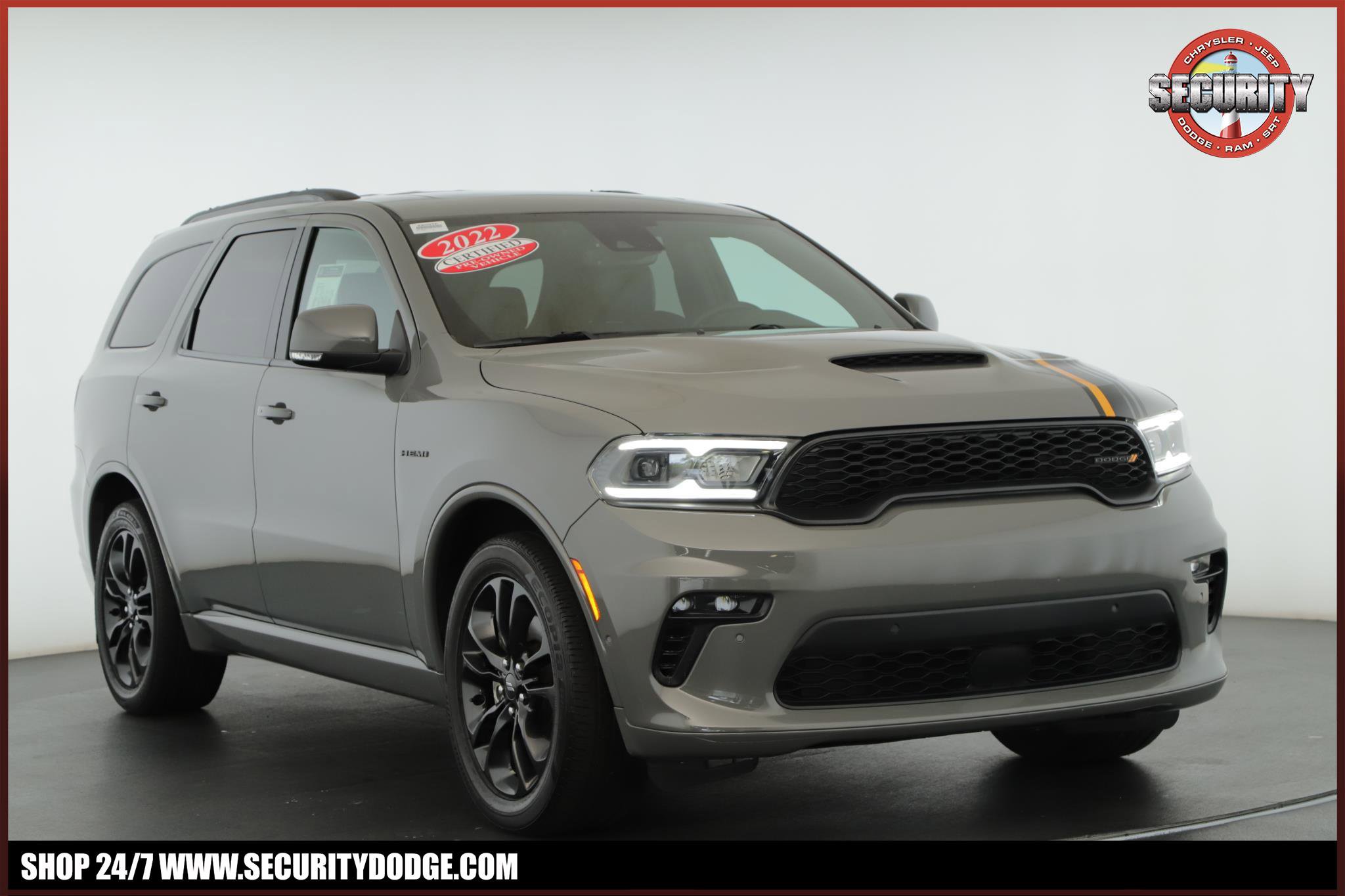 Used 2022 Dodge Durango R/T w/ Hemi Orange Plus Package