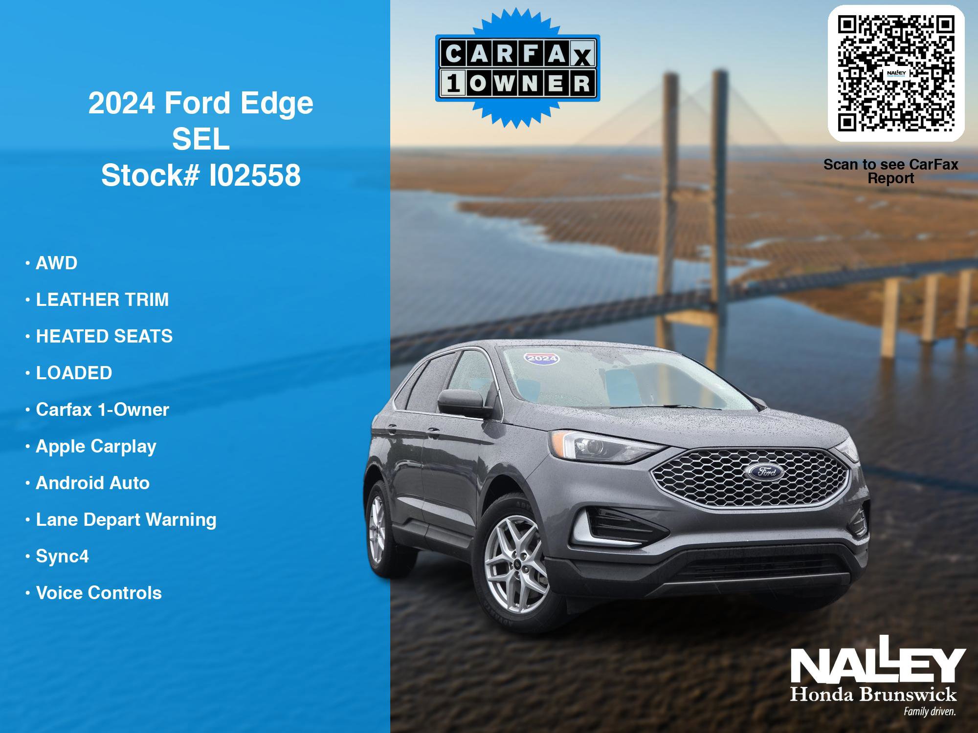 Used 2024 Ford Edge SEL image 7