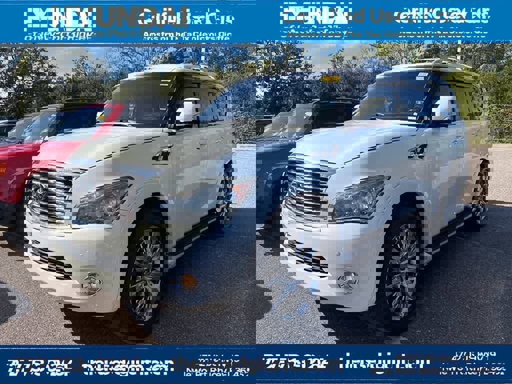 Used 2012 INFINITI QX56 4WD w/ Theater Pkg