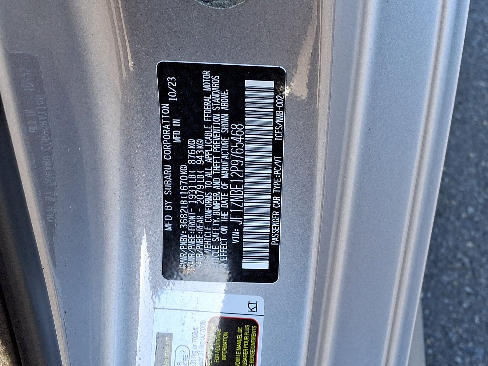 Used 2023 Toyota GR86 Premium w/ ALL Weather Mat Package (TMS) RWD image 27
