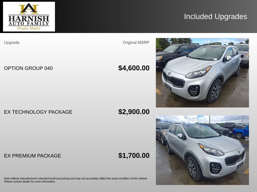 Used 2019 Kia Sportage EX w/ Option Group 040 AWD/4WD image 4
