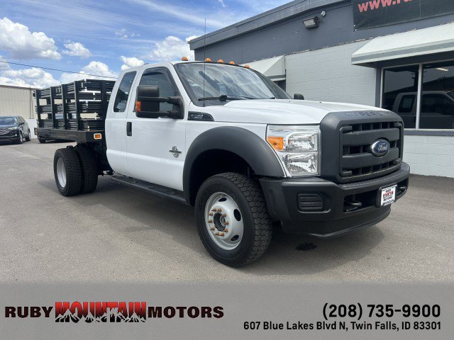 Used 2012 Ford F550 4x4 SuperCab Super Duty w/ Payload Upgrade Pkg image 1