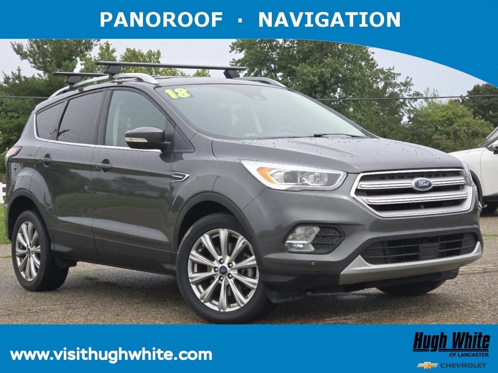 Used 2018 Ford Escape Titanium w/ Ford Safe & Smart Package