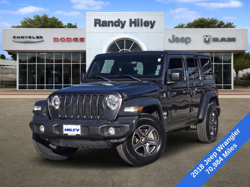 Used 2018 Jeep Wrangler Unlimited Sport S