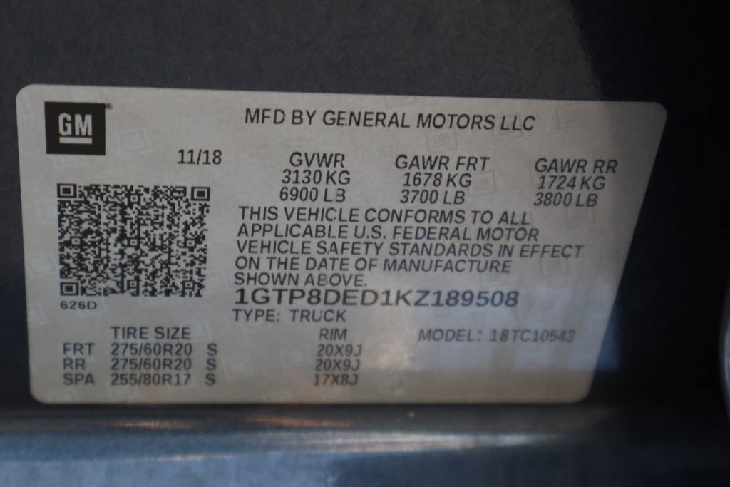 Used 2019 GMC Sierra 1500 SLT w/ SLT Premium Package image 34