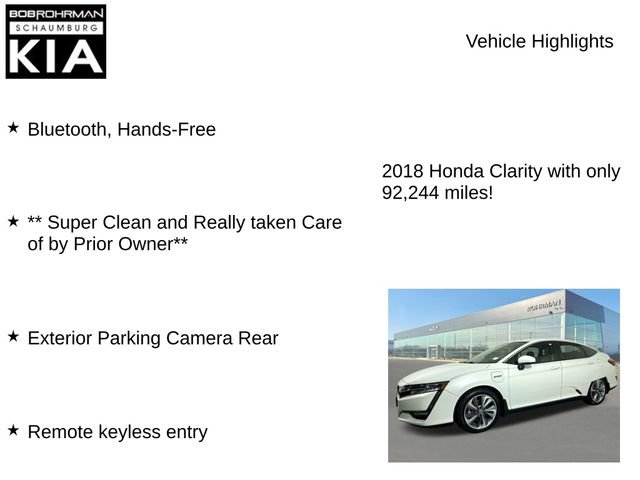Used 2018 Honda Clarity Plug-In Hybrid image 7