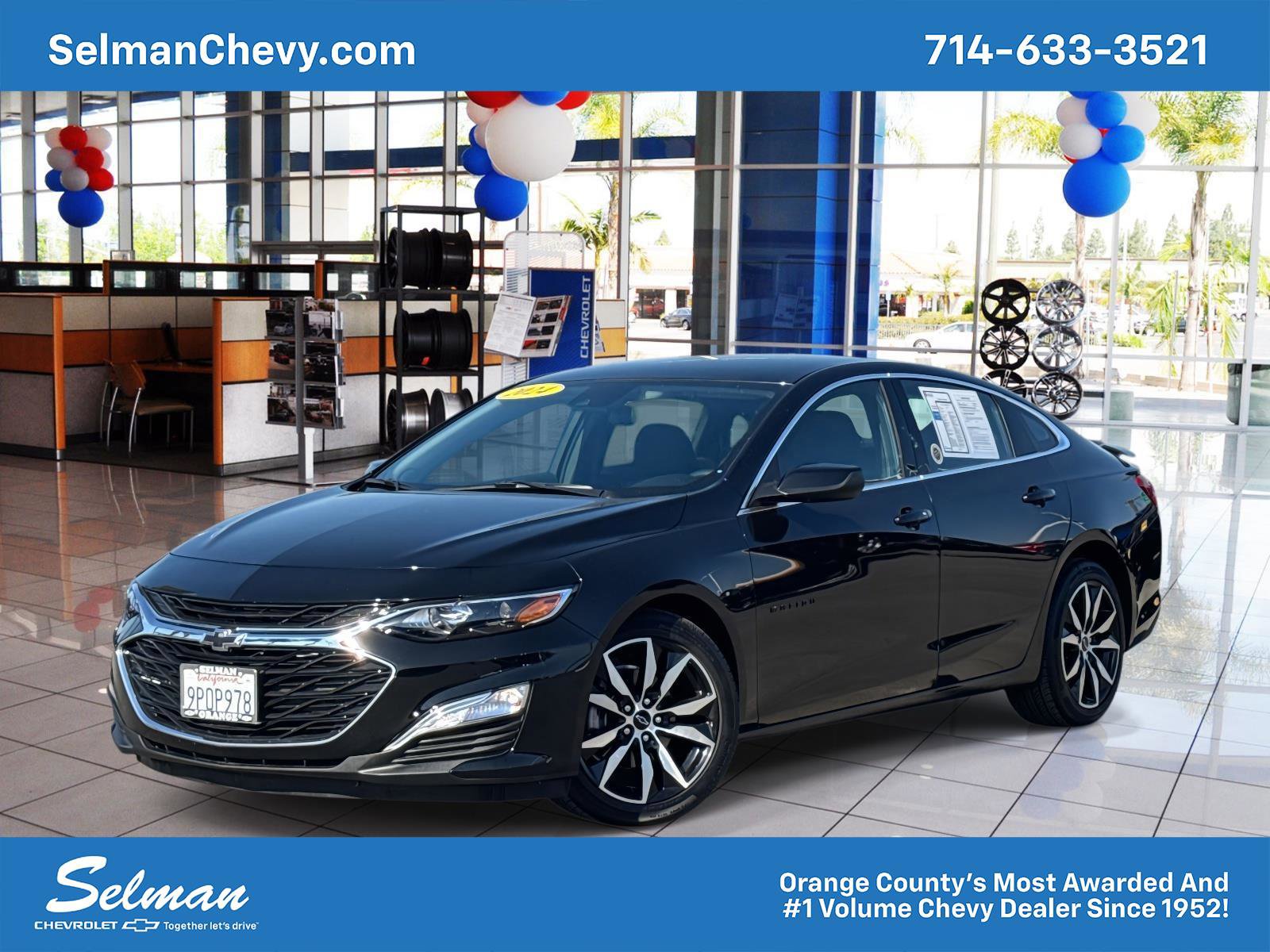 Used 2024 Chevrolet Malibu RS