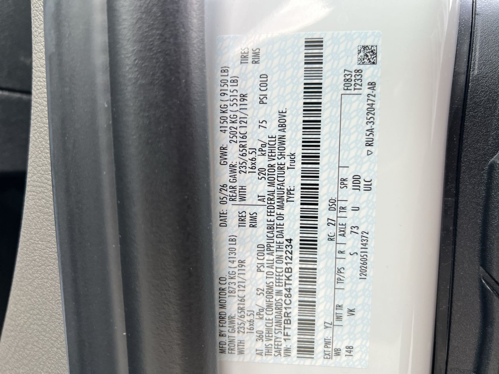 New 2026 Ford Transit 250 148 Medium Roof RWD image 34