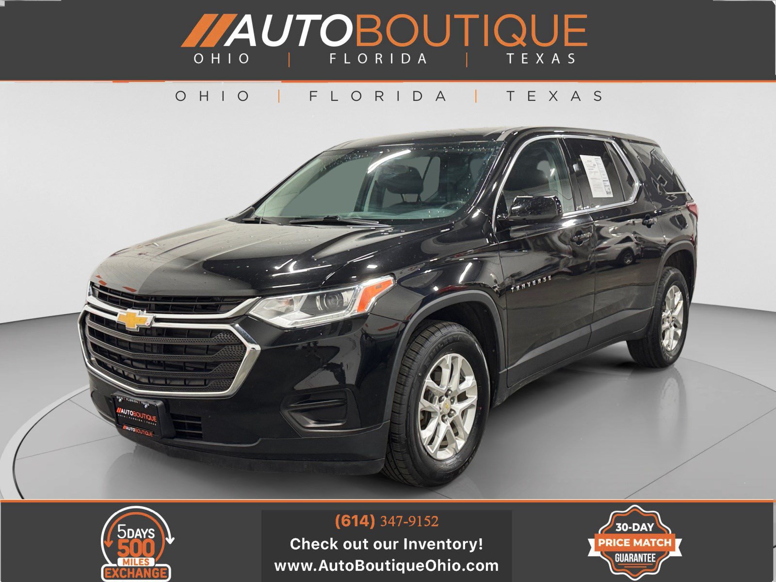 Used 2018 Chevrolet Traverse LS