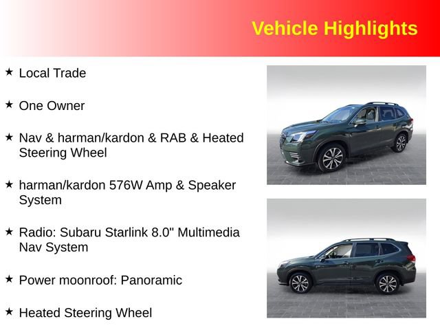 Used 2022 Subaru Forester Limited AWD/4WD image 3