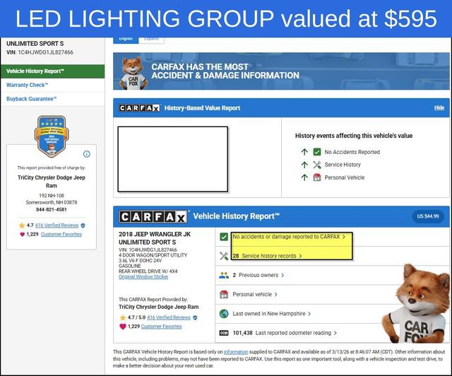 Used 2018 Jeep Wrangler Unlimited Sport S image 12