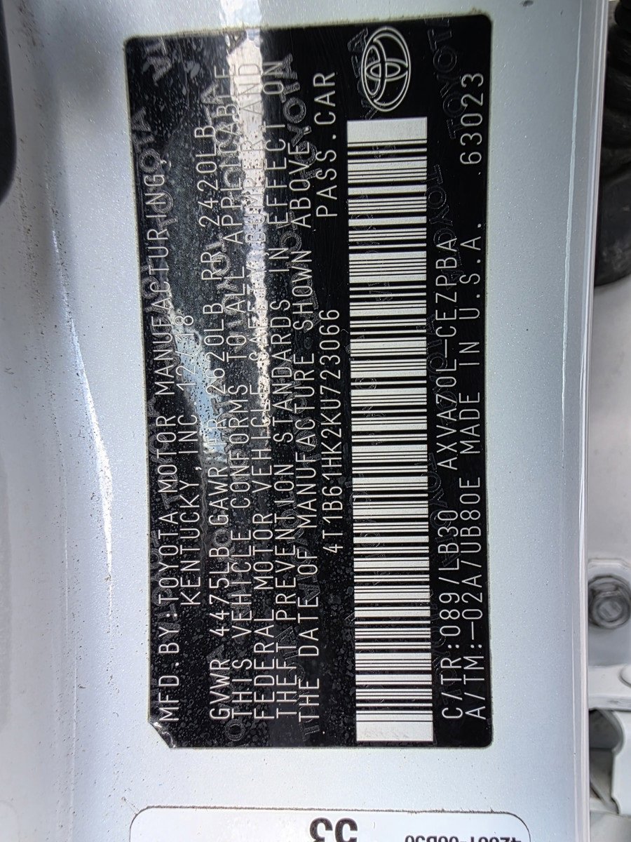 Used 2019 Toyota Camry XSE image 38