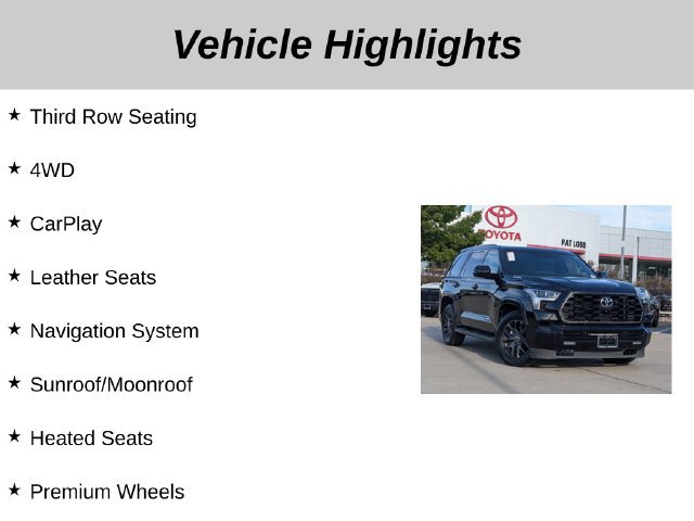 Used 2023 Toyota Sequoia Platinum AWD/4WD image 5