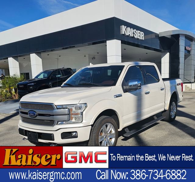 Used 2018 Ford F150 Platinum w/ Equipment Group 701A Luxury AWD/4WD image 1