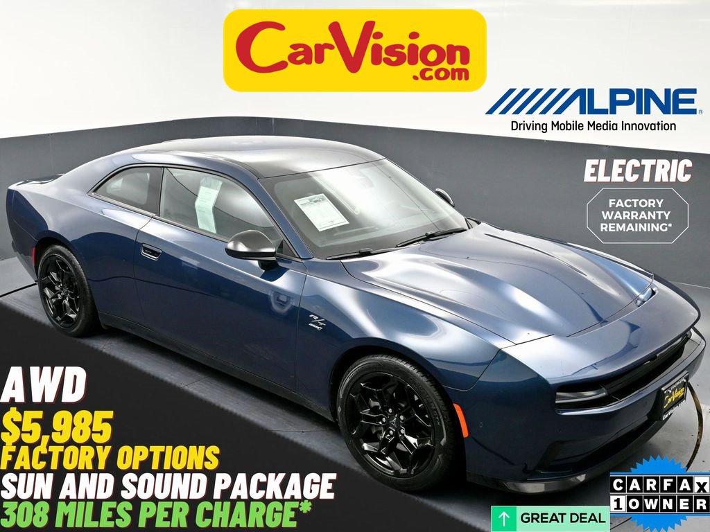 Used 2025 Dodge Charger R/T w/ Sun & Sound Package image 1
