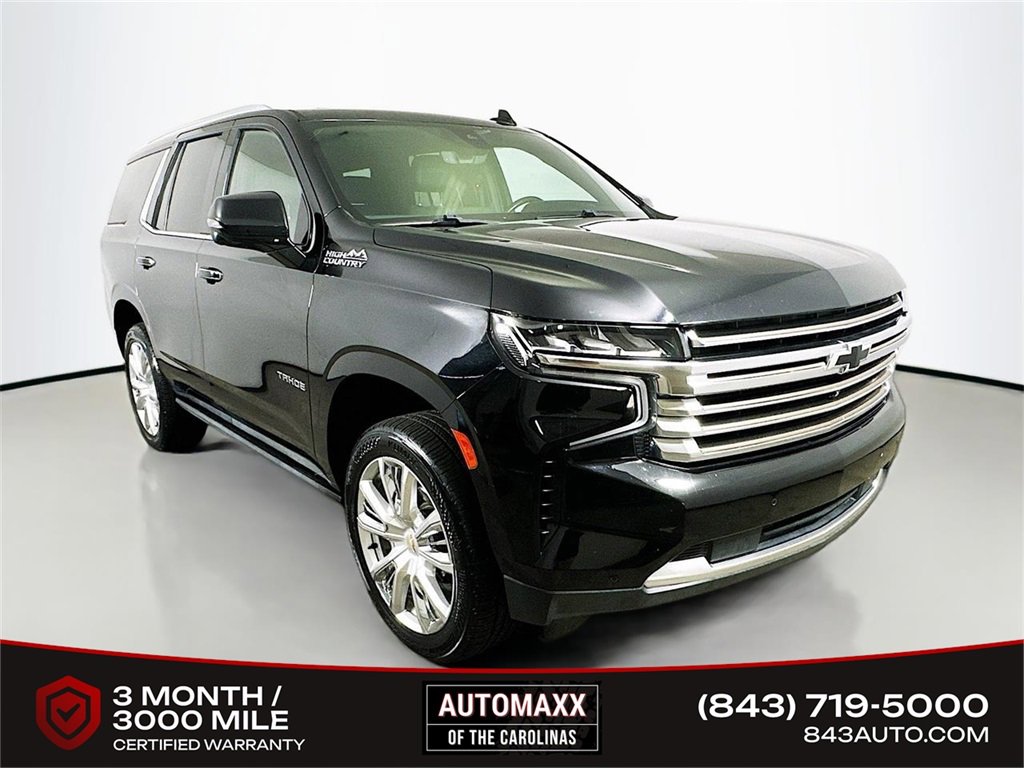 Used 2021 Chevrolet Tahoe High Country w/ Premium Package