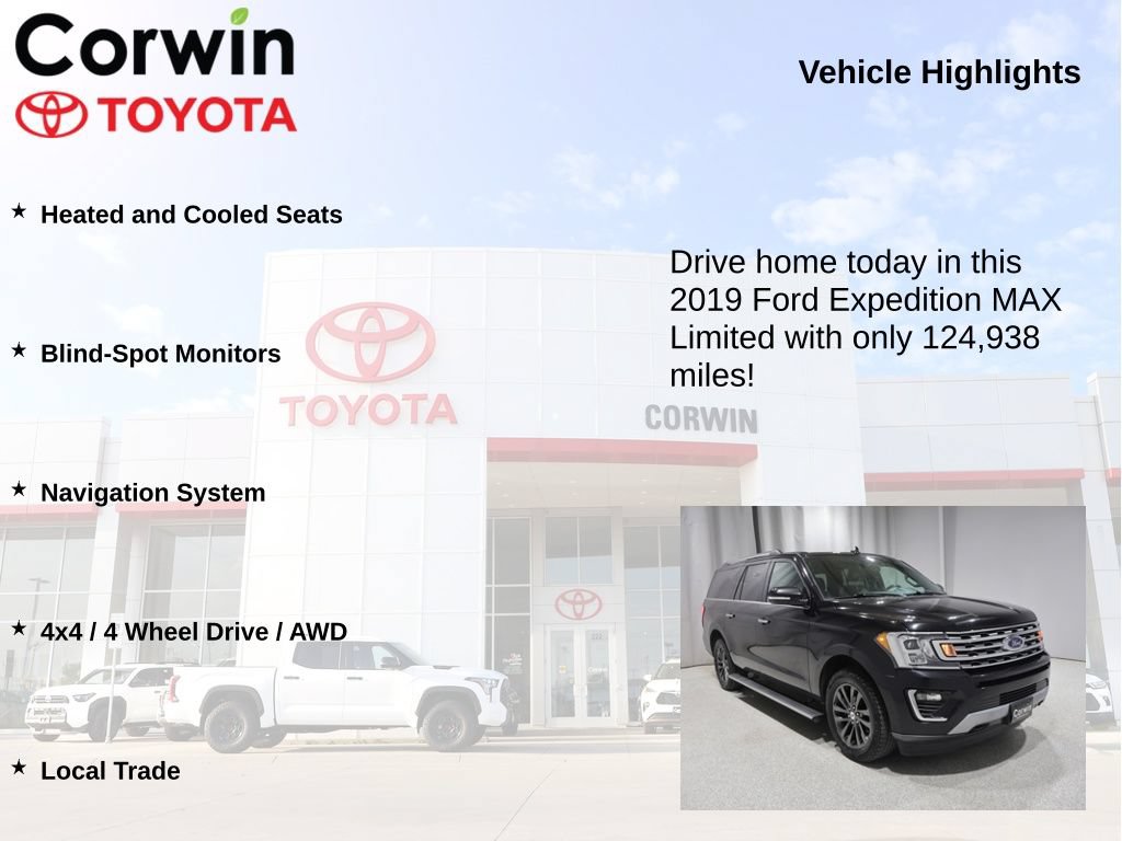 Used 2019 Ford Expedition Max Limited AWD/4WD image 6