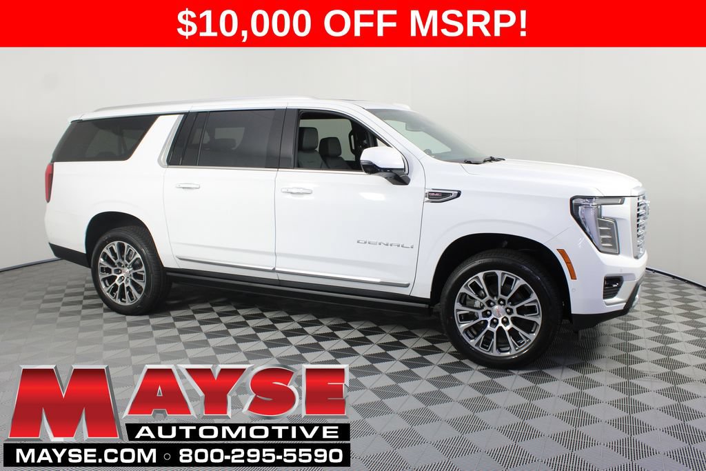 New 2026 GMC Yukon XL Denali w/ Sun & Power Step Package