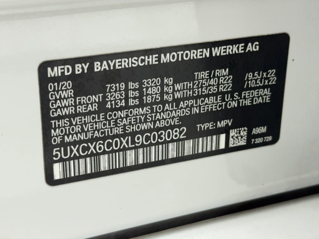 Used 2020 BMW X7 M50i w/ Dynamic Handling Package image 52