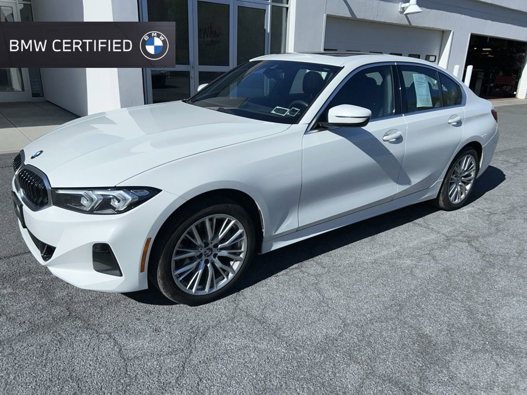 Certified 2024 BMW 330i xDrive Sedan w/ Premium Package AWD/4WD image 1