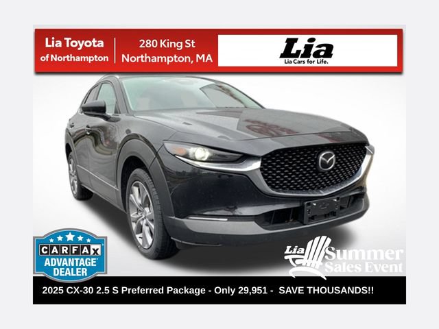 Used 2025 MAZDA CX-30 AWD 2.5 S w/ Preferred Package