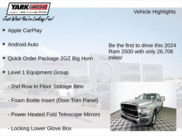 Certified 2024 RAM 2500 Big Horn w/ Bed Utility Group image 13