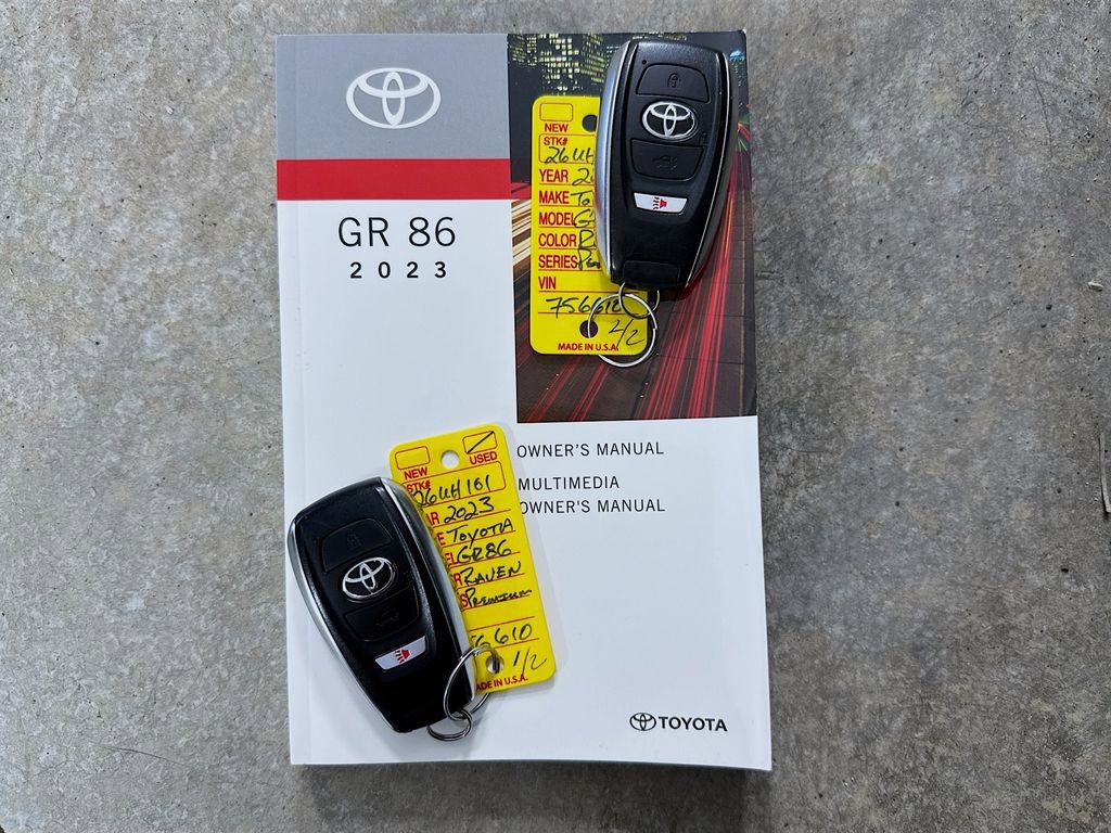 Certified 2023 Toyota GR86 Premium w/ ALL Weather Mat Package (TMS) RWD image 32