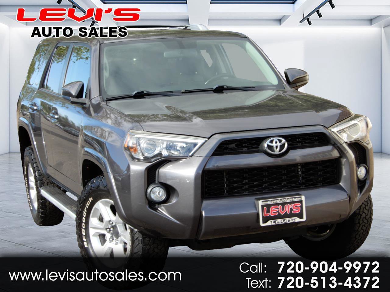 Used 2018 Toyota 4Runner SR5 AWD/4WD image 1