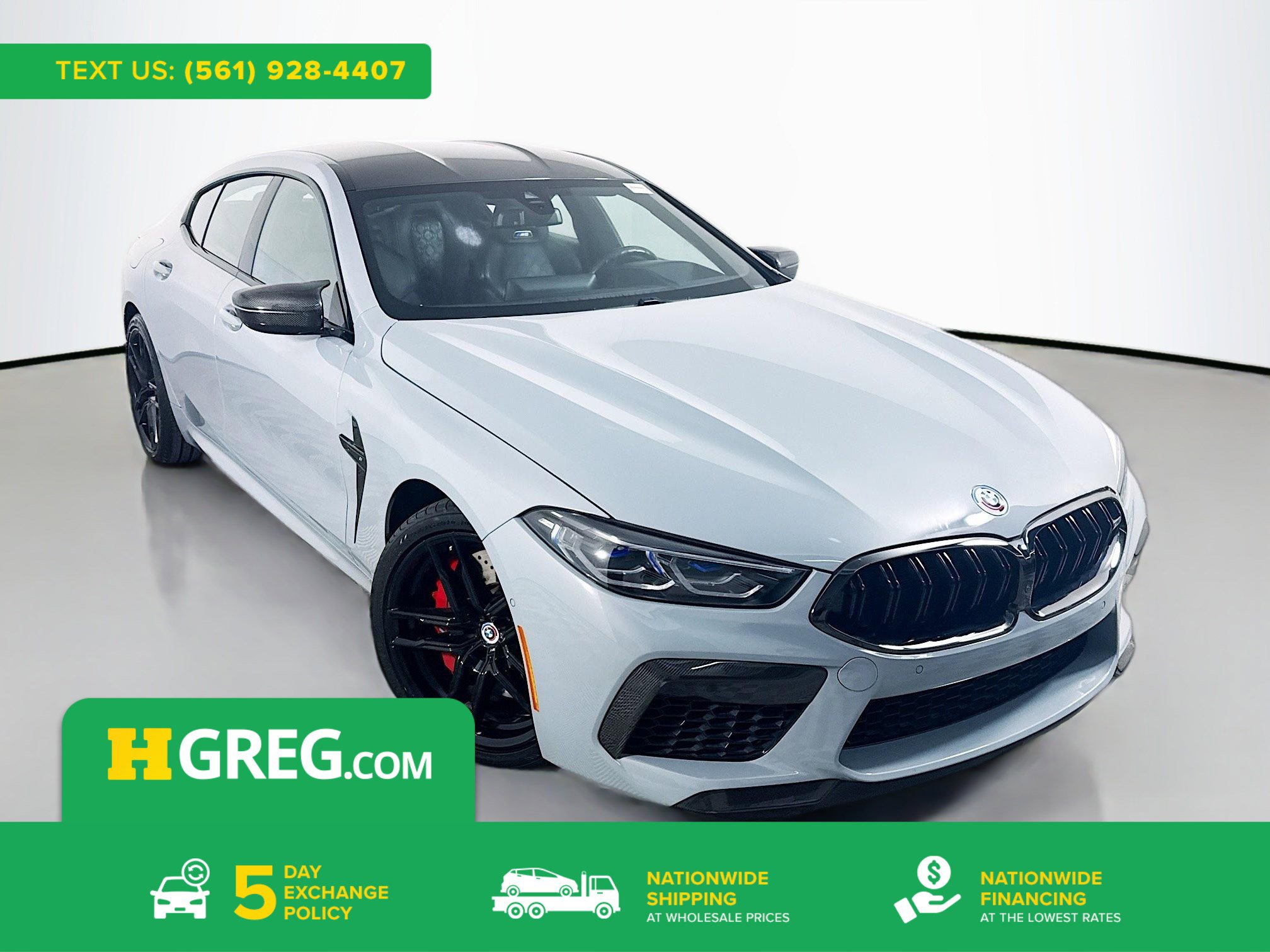 Used 2023 BMW M8 Gran Coupe xDrive Competition w/ M Carbon Exterior Package AWD/4WD image 1