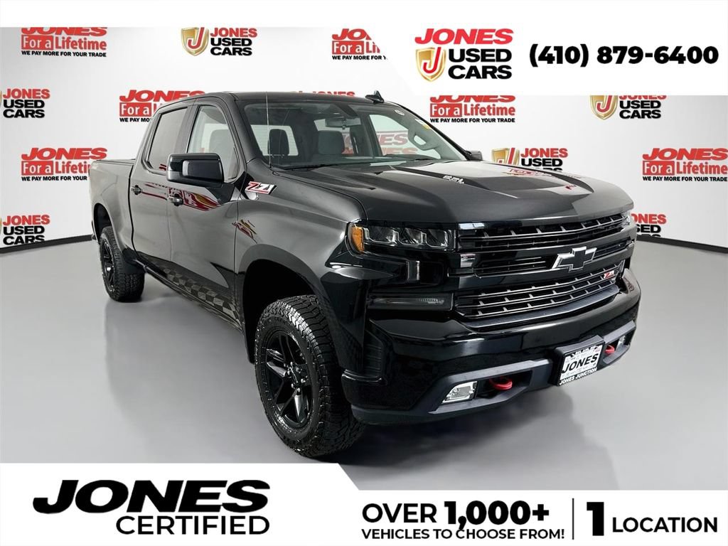 Used 2021 Chevrolet Silverado 1500 LT Trail Boss w/ Bed Protection Package AWD/4WD image 1