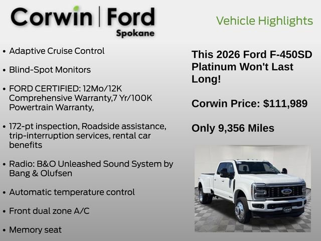 Used 2026 Ford F450 Platinum AWD/4WD image 6