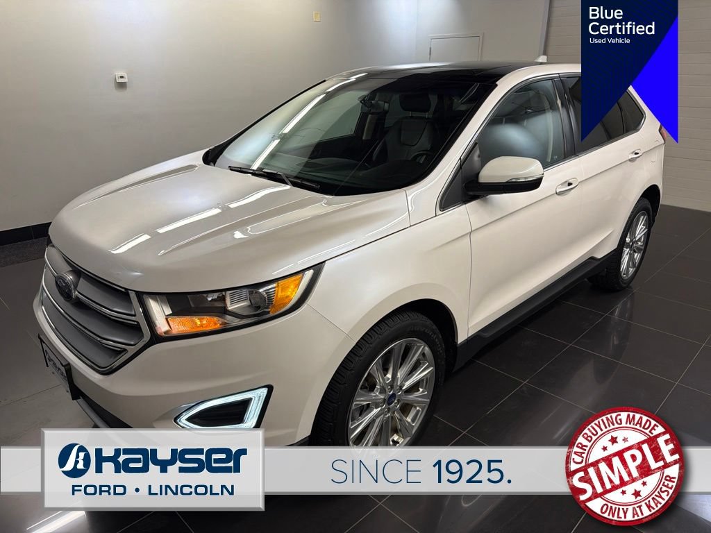 Certified 2018 Ford Edge Titanium w/ Equipment Group 301A AWD/4WD image 3