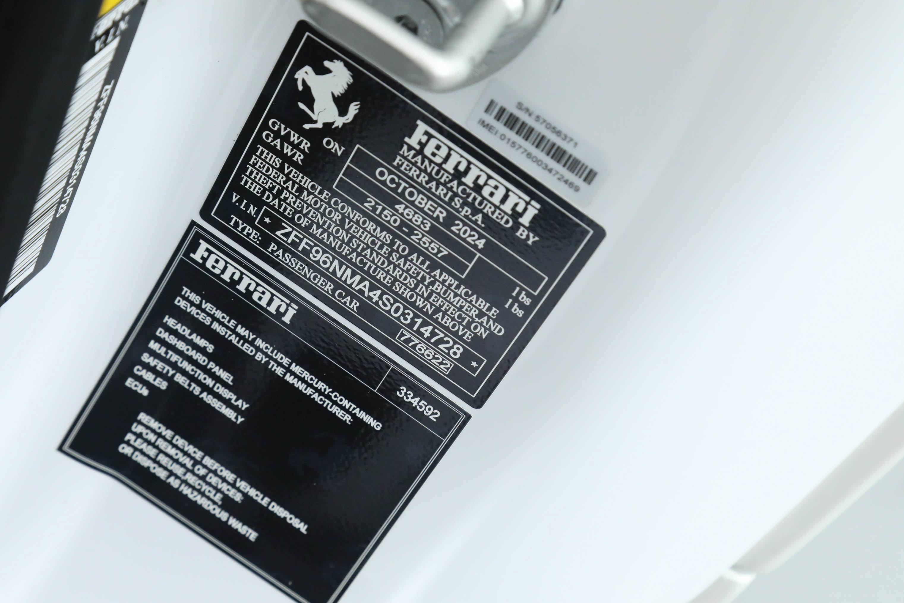 Certified 2025 Ferrari SF90 Spider AWD/4WD image 46