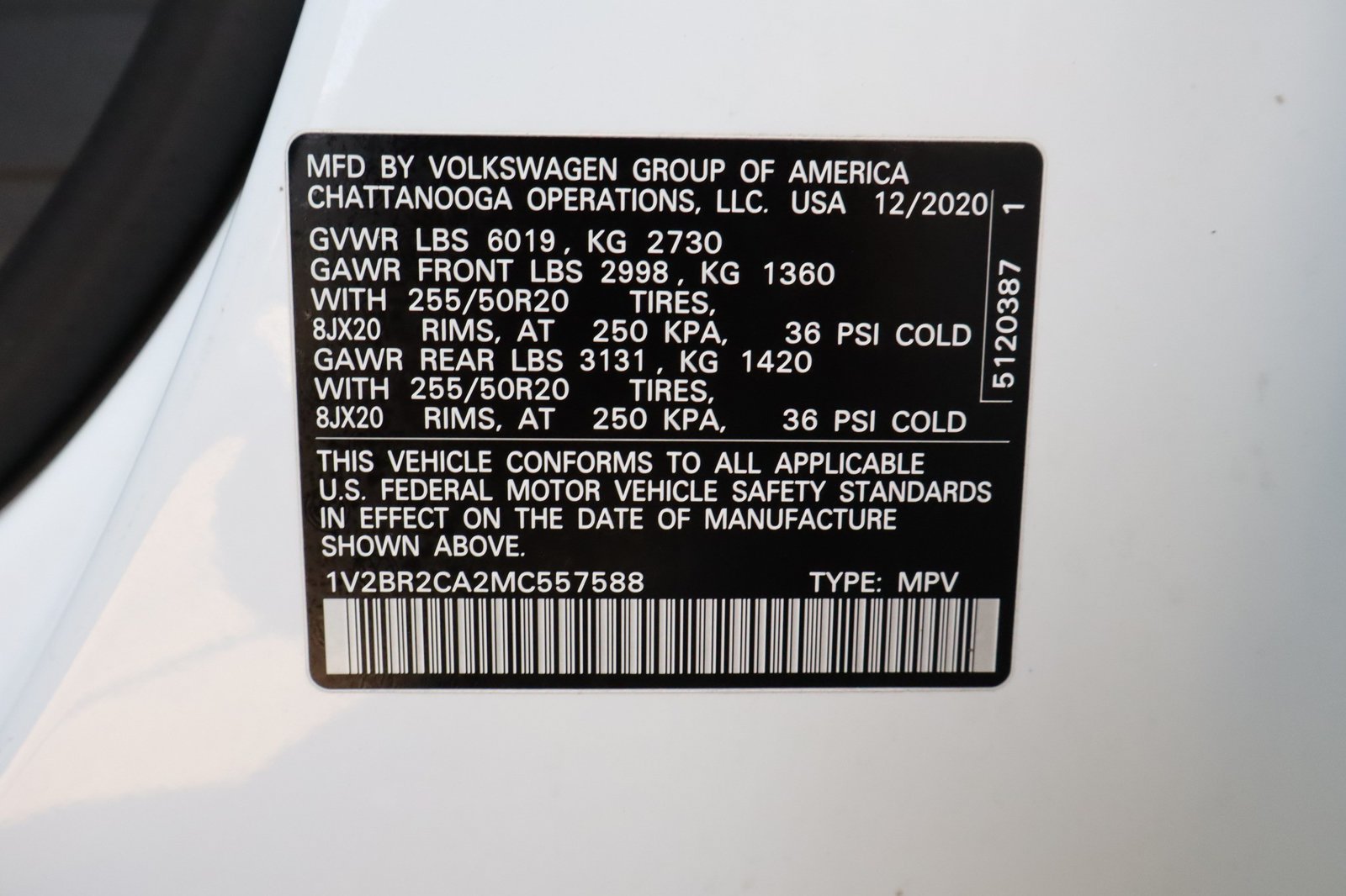 Used 2021 Volkswagen Atlas SEL AWD/4WD image 42