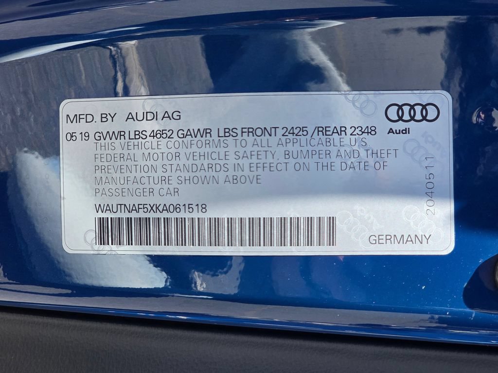 Used 2019 Audi A5 2.0T Premium Plus w/ Premium Plus AWD/4WD image 39