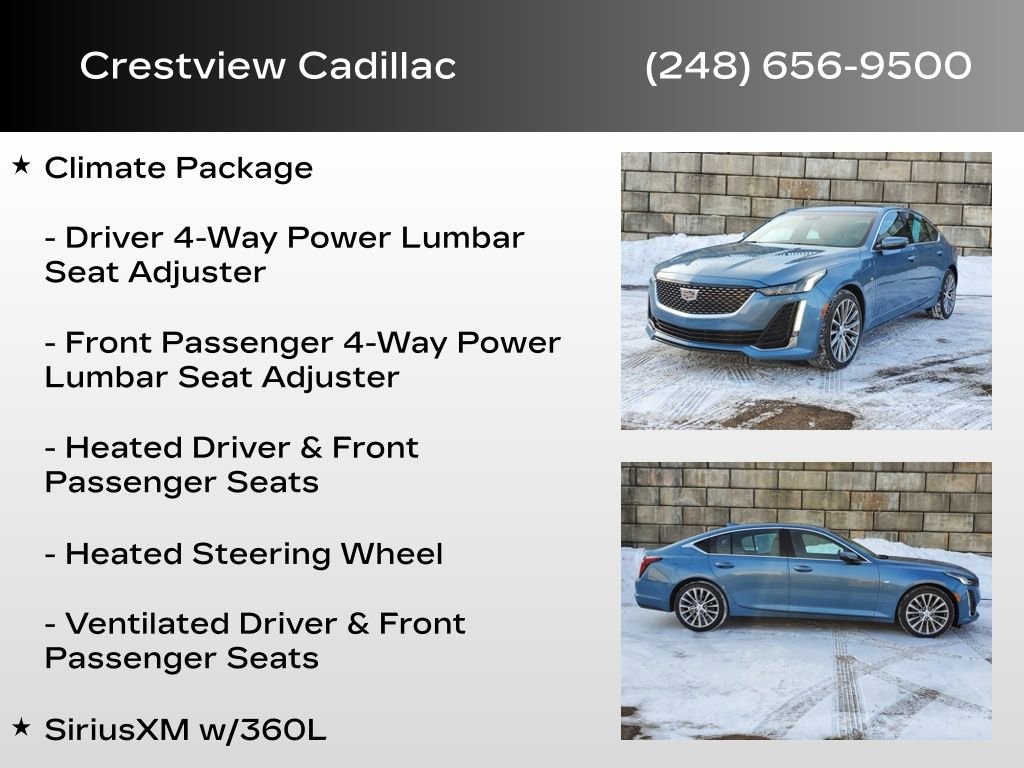 Certified 2023 Cadillac CT5 Premium Luxury image 30