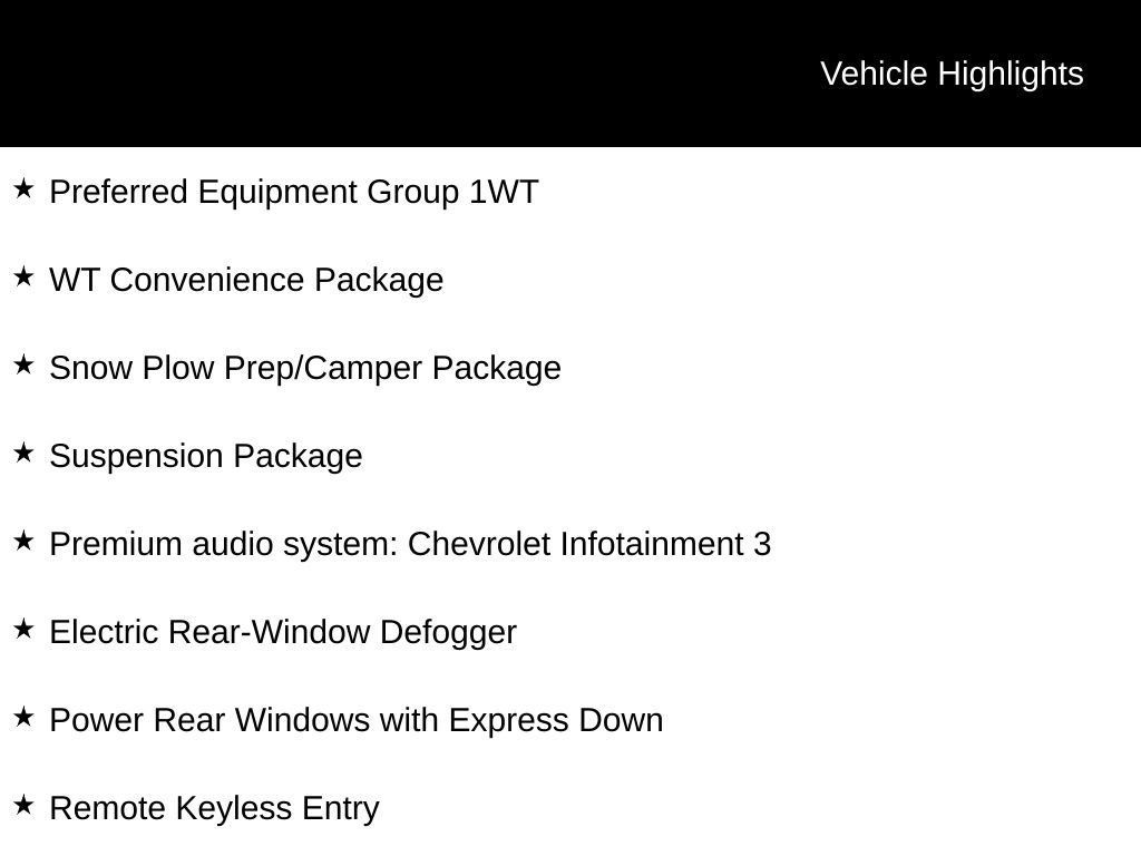 New 2026 Chevrolet Silverado 2500 W/T w/ WT Convenience Package AWD/4WD image 3