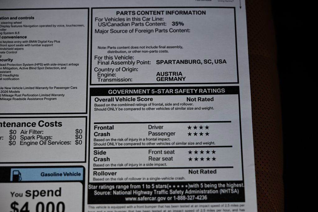 New 2026 BMW X5 xDrive40i w/ M Sport Package image 40