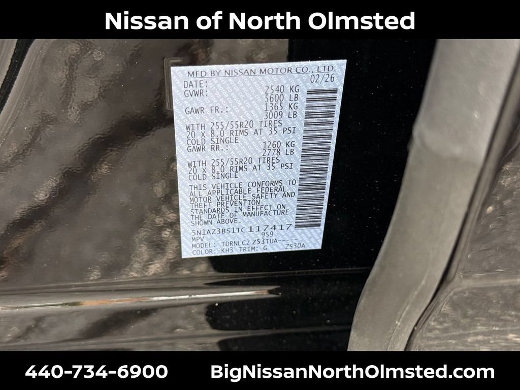 New 2026 Nissan Murano SV AWD/4WD image 19