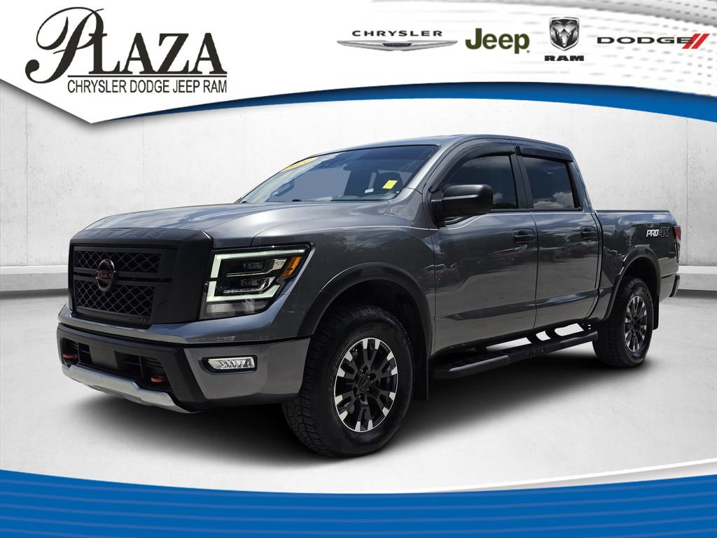 Used 2024 Nissan Titan PRO-4X w/ Off Road Protection Package AWD/4WD image 1