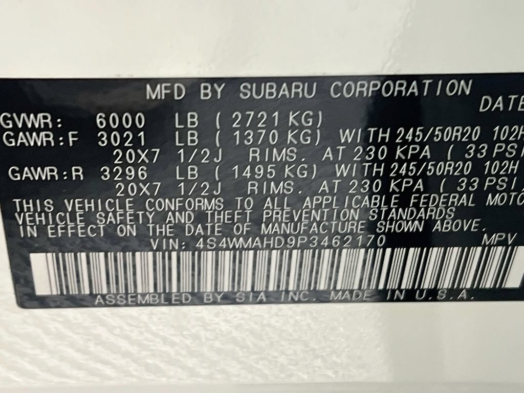 Used 2023 Subaru Ascent Onyx Edition AWD/4WD image 33