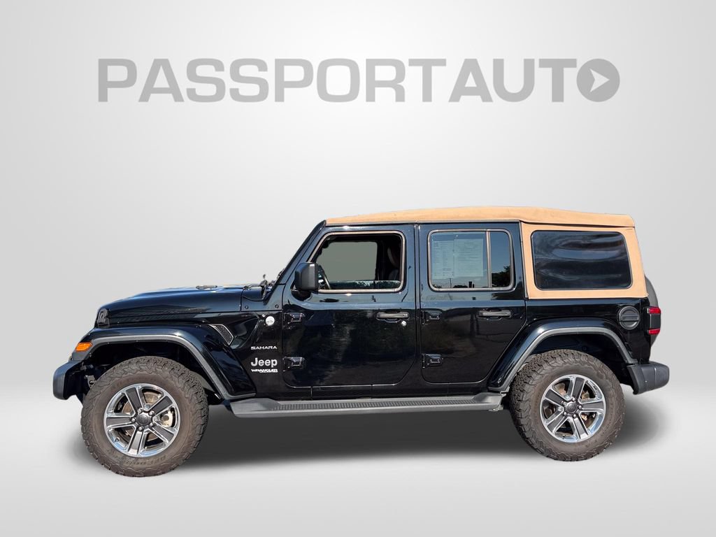 Used 2020 Jeep Wrangler Unlimited Sahara AWD/4WD image 2
