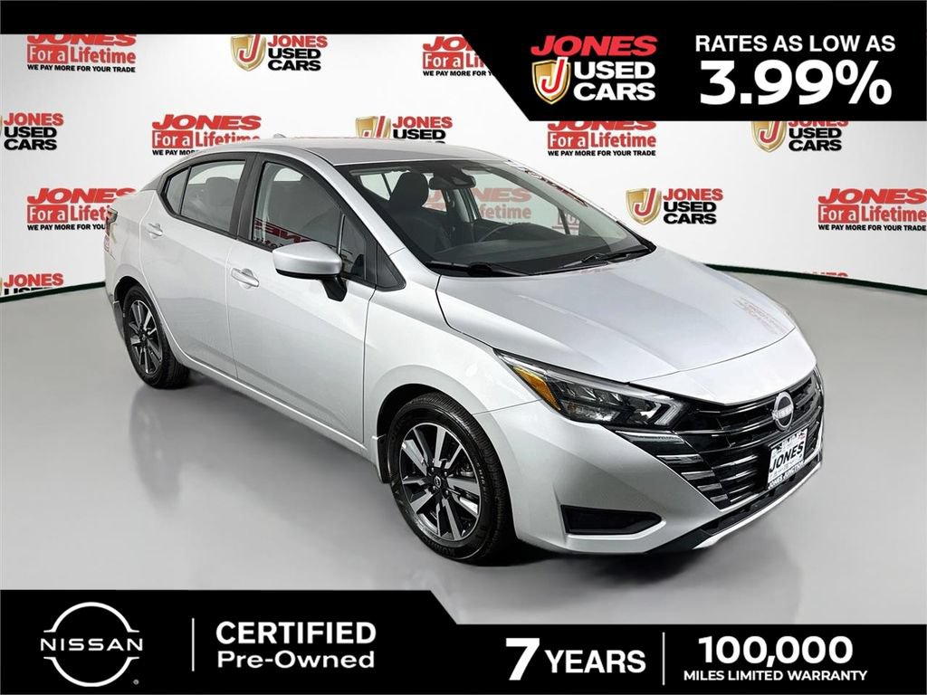 Certified 2025 Nissan Versa SV w/ Trunk Package FWD image 1