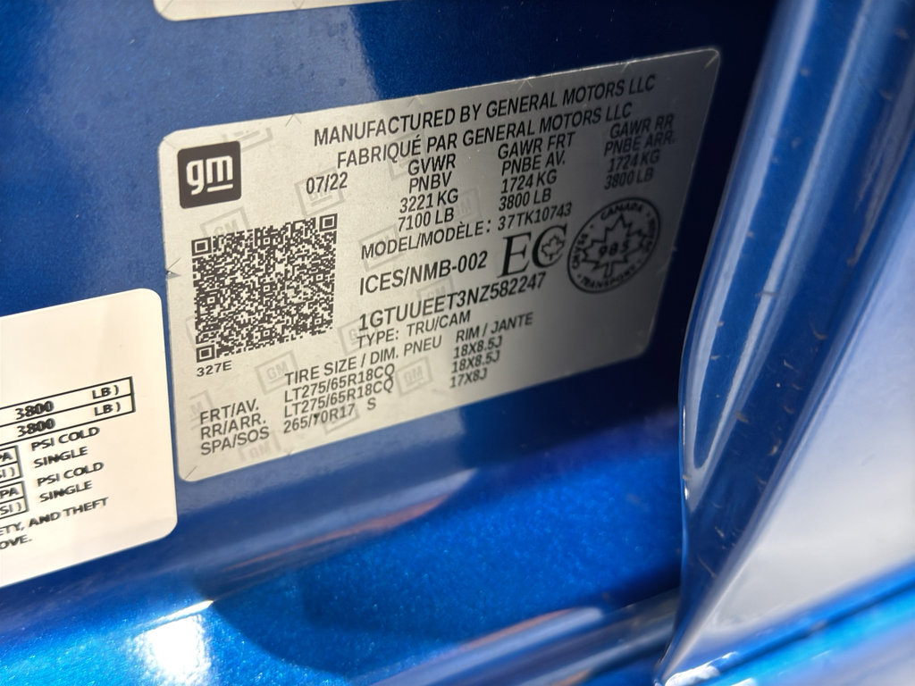 Used 2022 GMC Sierra 1500 AT4 w/ Sierra Safety Plus Package image 49