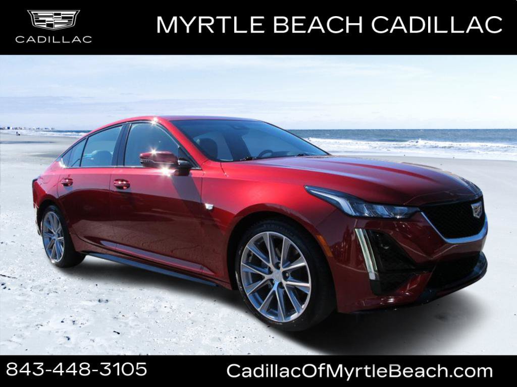 Used 2022 Cadillac CT5 Sport w/ Cold Weather Package RWD image 1