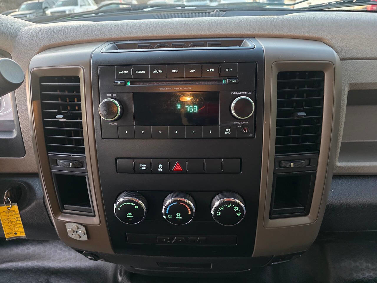 Used 2012 RAM 1500 ST w/ Trailer Brake Control Group image 27