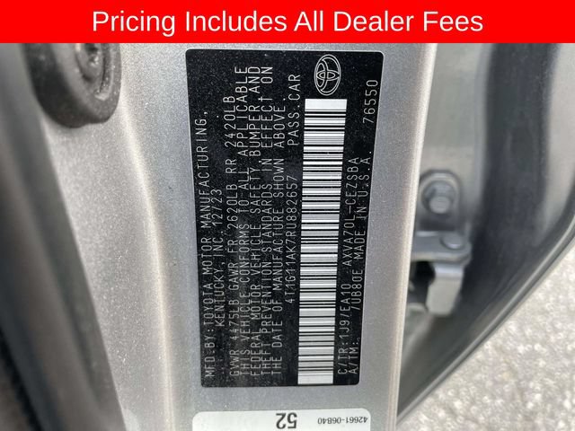 Used 2024 Toyota Camry SE FWD image 35
